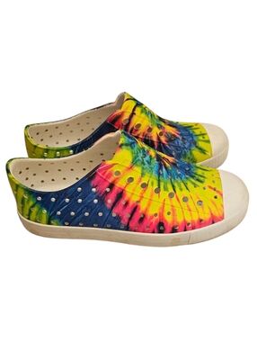 Native Tie Dye Slip On Kids Shoes J1